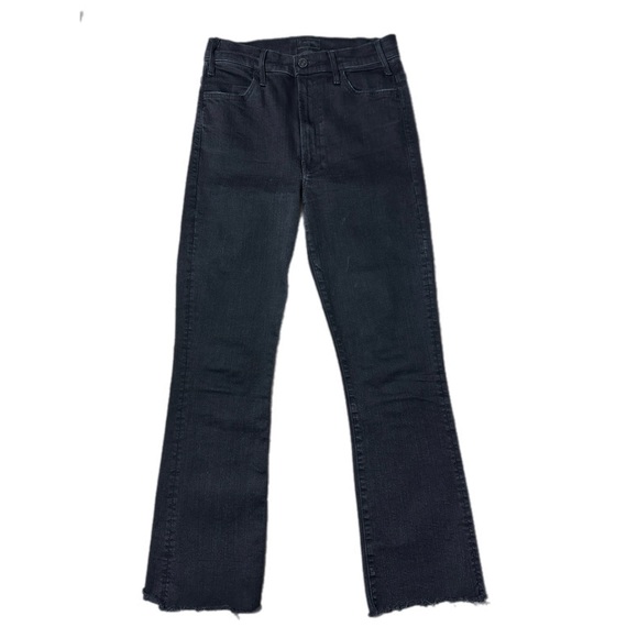 Mother The Hustler Ankle Fray In Black Not Guilty Size 28 - Picture 3 of 14